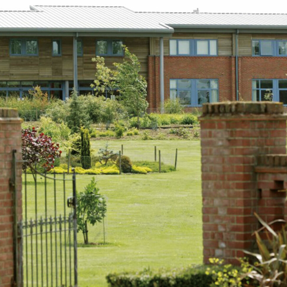 A picture of the Jubilee Building at Easton College, taken from the outside.